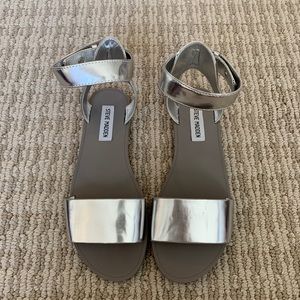 Metallic Sandals